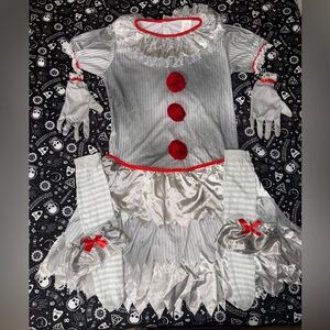 Women’s pennywise Halloween costume full set